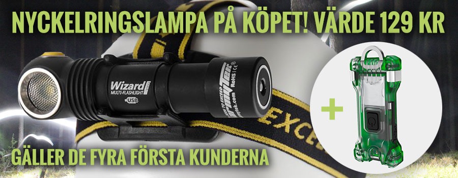 ARMYTEK WIZARD PRO - NYHET!