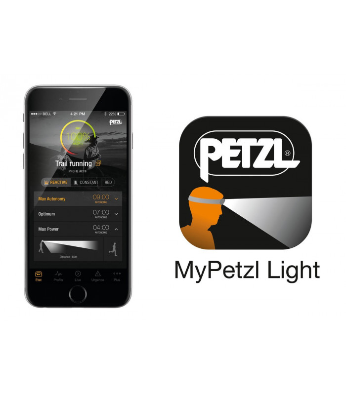 Petzl NAO+ kompakt pannlampa med bluetooth funktion Petzl NAO+ kompakt pannlampa med bluetooth funktion