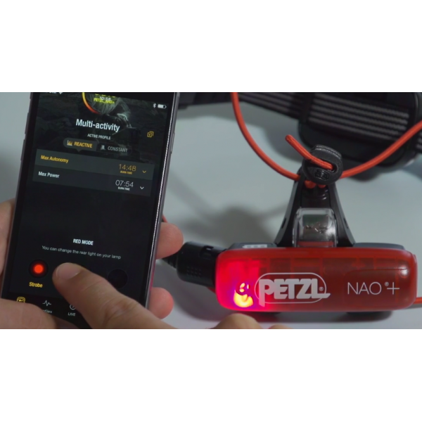 Petzl Nao + - ny smart pannlampa med app bluetooth styrning Petzl Nao + - ny smart pannlampa med app bluetooth styrning