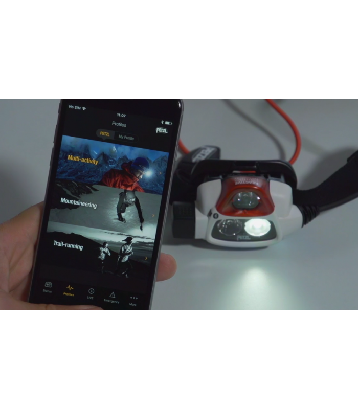 Petzl NAO+ kompakt pannlampa med bluetooth funktion Petzl NAO+ kompakt pannlampa med bluetooth funktion