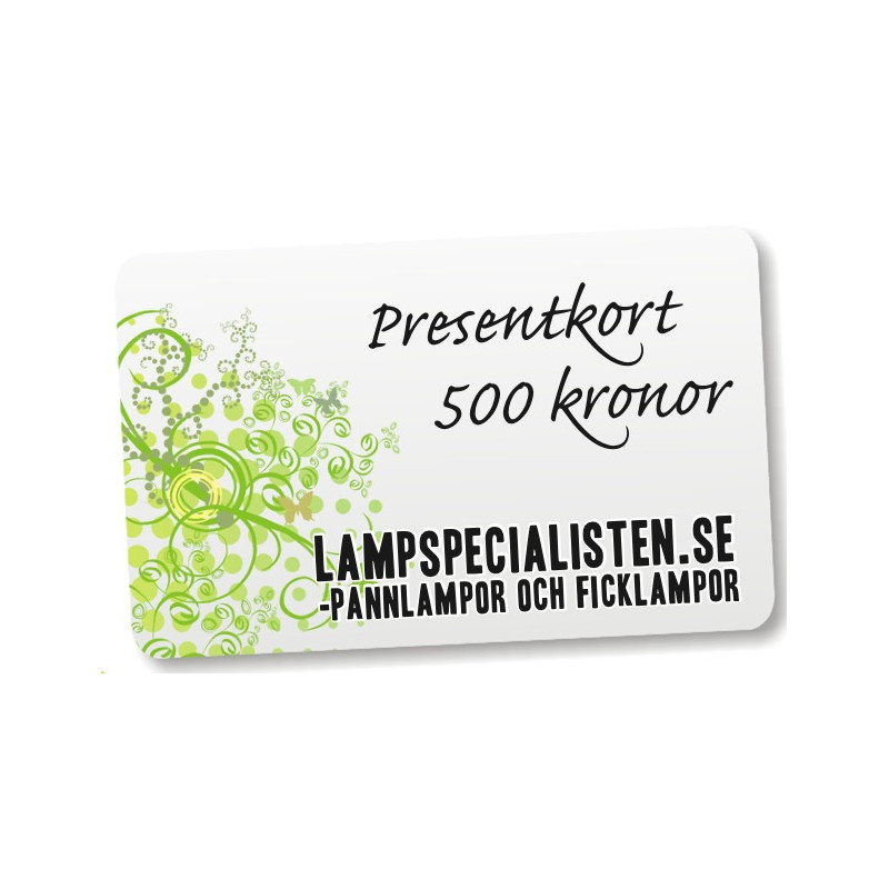 Presentkort 500 kr Presentkort 500 kr