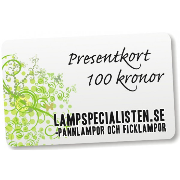 Presentkort 100 kr Presentkort 100 kr
