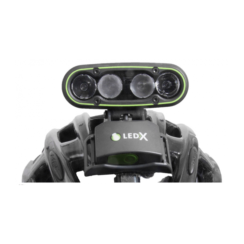 LEDX Mamba 4000 - hjälmlampa MTB