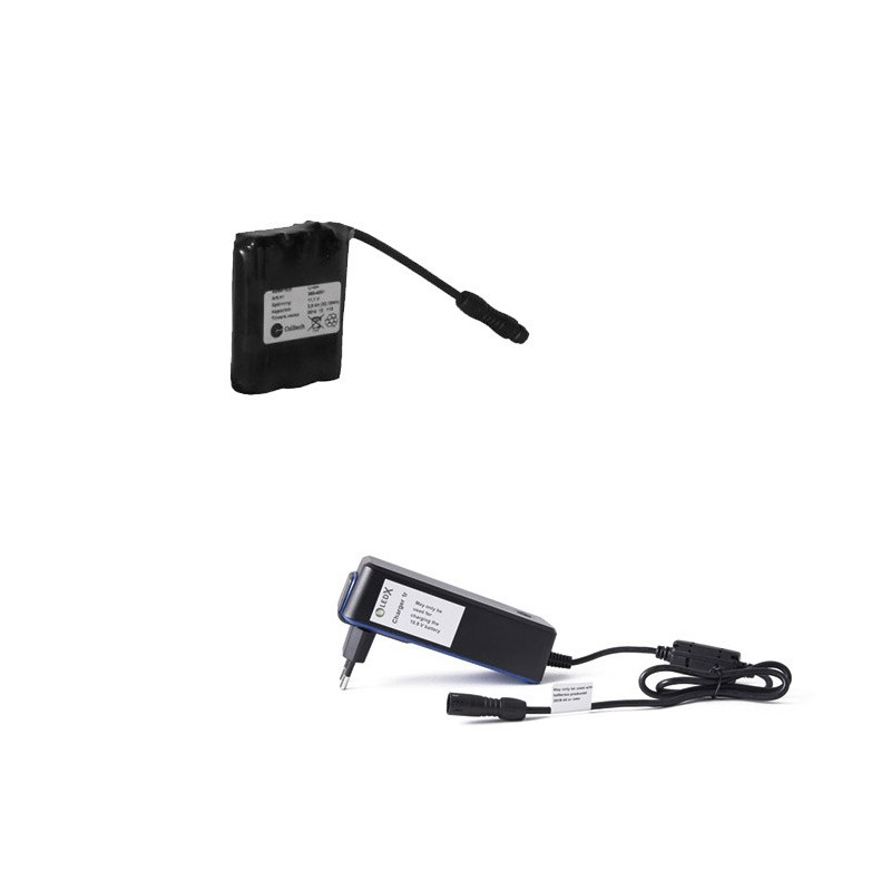 LEDX litet batteri 38Wh + laddare