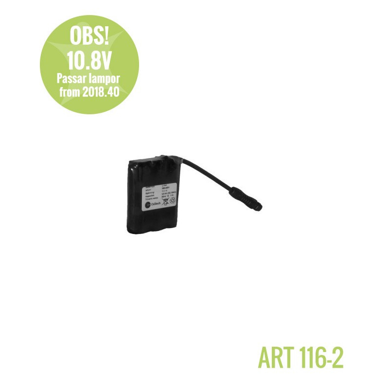 LEDX batteri S 35 WH