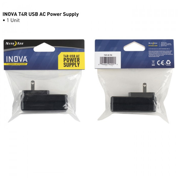 INOVA® T4R® USB AC Power Supply INOVA® T4R® USB AC Power Supply