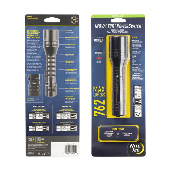 INOVA® T8R™ PowerSwitch™ Laddningsbar ficklampa INOVA® T8R™ PowerSwitch™ Laddningsbar ficklampa