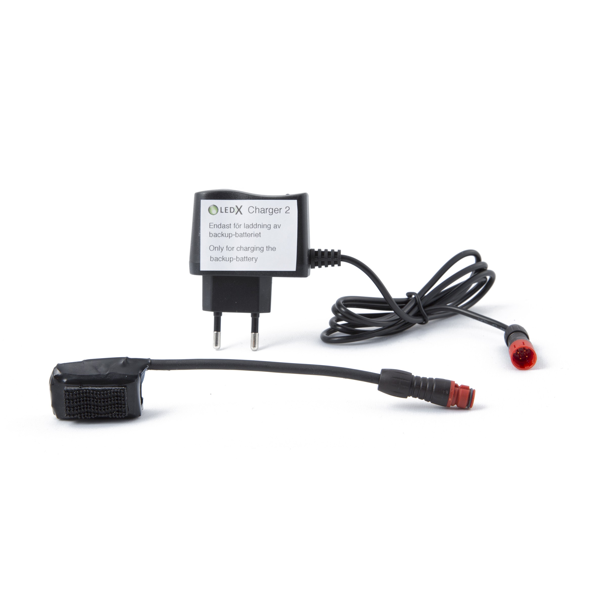 LEDX Backup batteri + laddare LEDX Backup batteri + laddare
