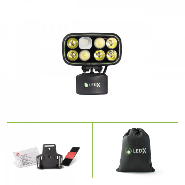 Hjälmlampa LEDX Cobra 6500 (utan batteri) Hjälmlampa LEDX Cobra 6500 (utan batteri)