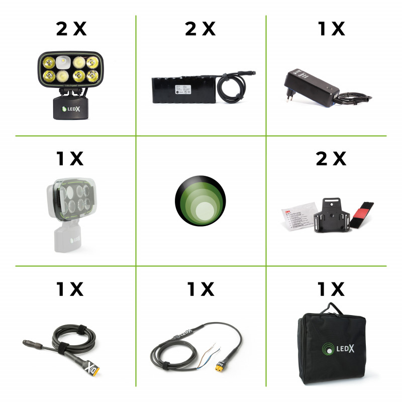 LEDX Enduro-kit LEDX Enduro-kit