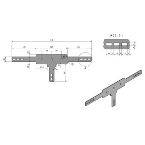 M Tiger Sports Hjälmbåge - enduro/skoter