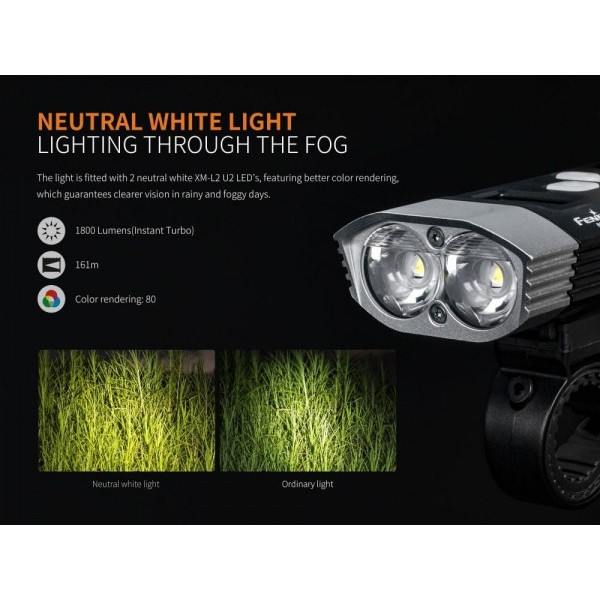 FENIX CYKELLAMPA BC30R 1600 LUMEN