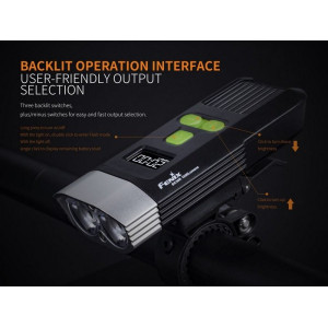 FENIX CYKELLAMPA BC30R 1600 LUMEN