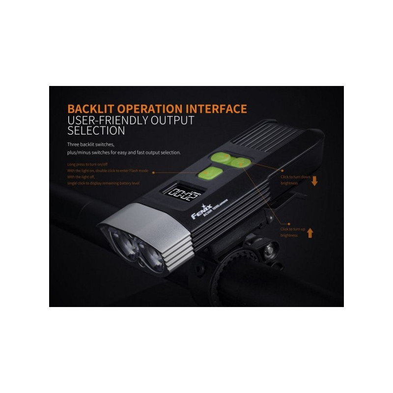 FENIX CYKELLAMPA BC30R 1600 LUMEN