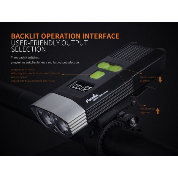 FENIX CYKELLAMPA BC30R 1600 LUMEN