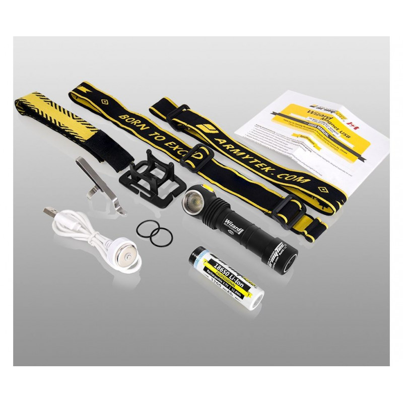 Armytek Wizard Pro - Varmt ljus Armytek Wizard Pro - Varmt ljus