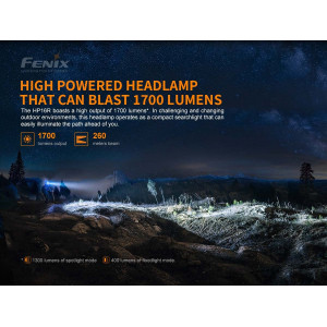 FENIX Pannlampa HP16R FENIX Pannlampa HP16R