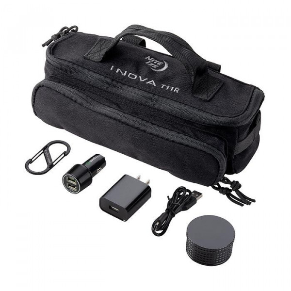 INOVA® T11R Rechargeable Tactical Flashlight + Power Bank INOVA® T11R Rechargeable Tactical Flashlight + Power Bank