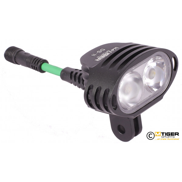 DS-trail lamphuvud med grön sladd