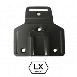 LX-fäste för slät hjälm