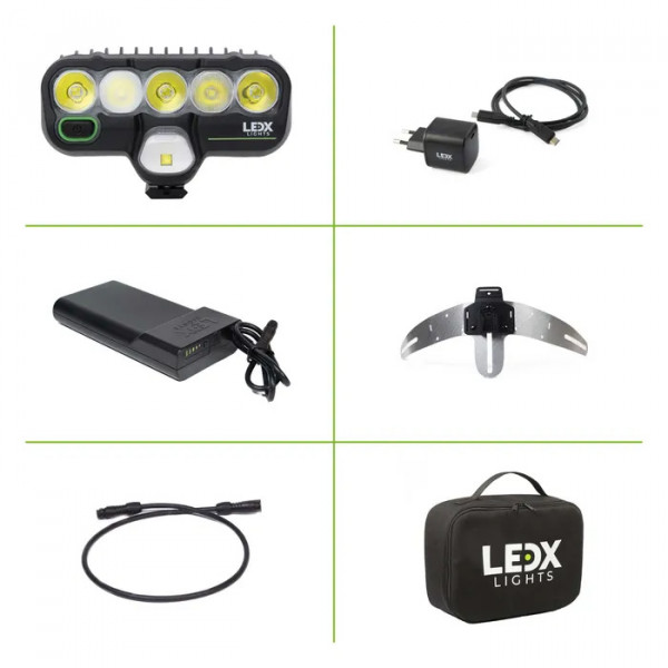 LEDX Cobra G4 enduro-lampa LEDX Cobra G4 enduro-lampa