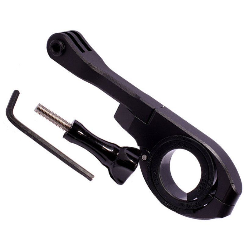 Styrfäste med arm GoPro-kompatibelt (aluminium)