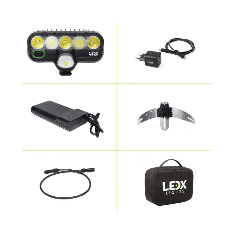 LEDX LIGHTS ENDURO KIT LIGHT - COBRA G4